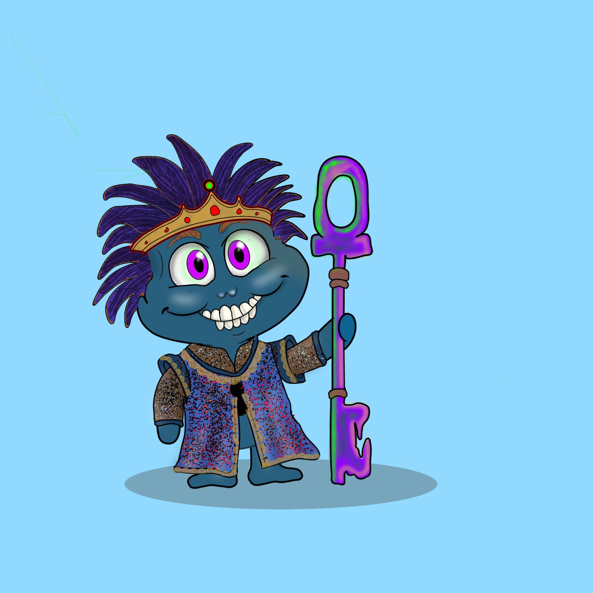 A royal Nibblinz character